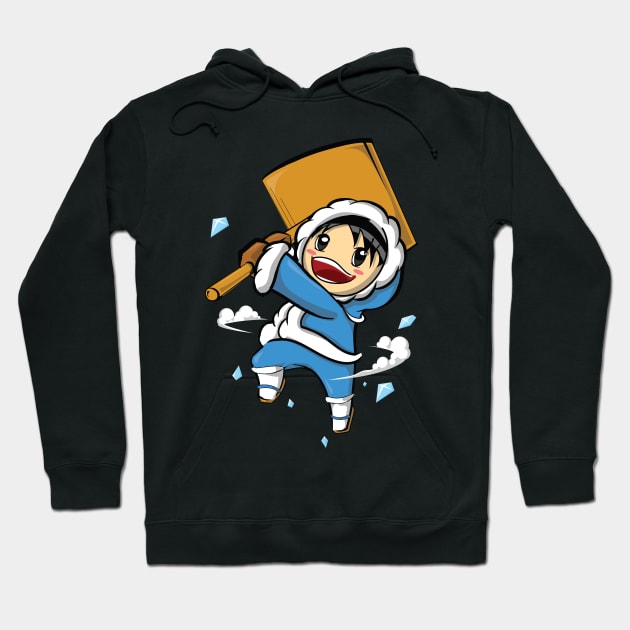 Ice Climber Popo Hoodie by RMuertoDesigns